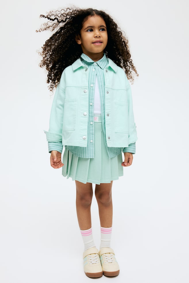 Юбка-Плиссе из тонкого трикотажа H&M, зеленый
Юбка-Плиссе из тонкого трикотажа H&M, зеленый