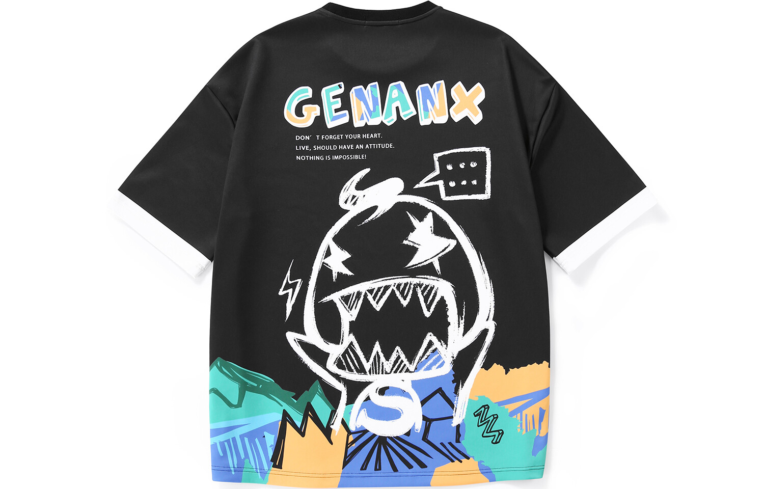 GENANX футболка унисекс, Черный
GENANX футболка унисекс, Черный