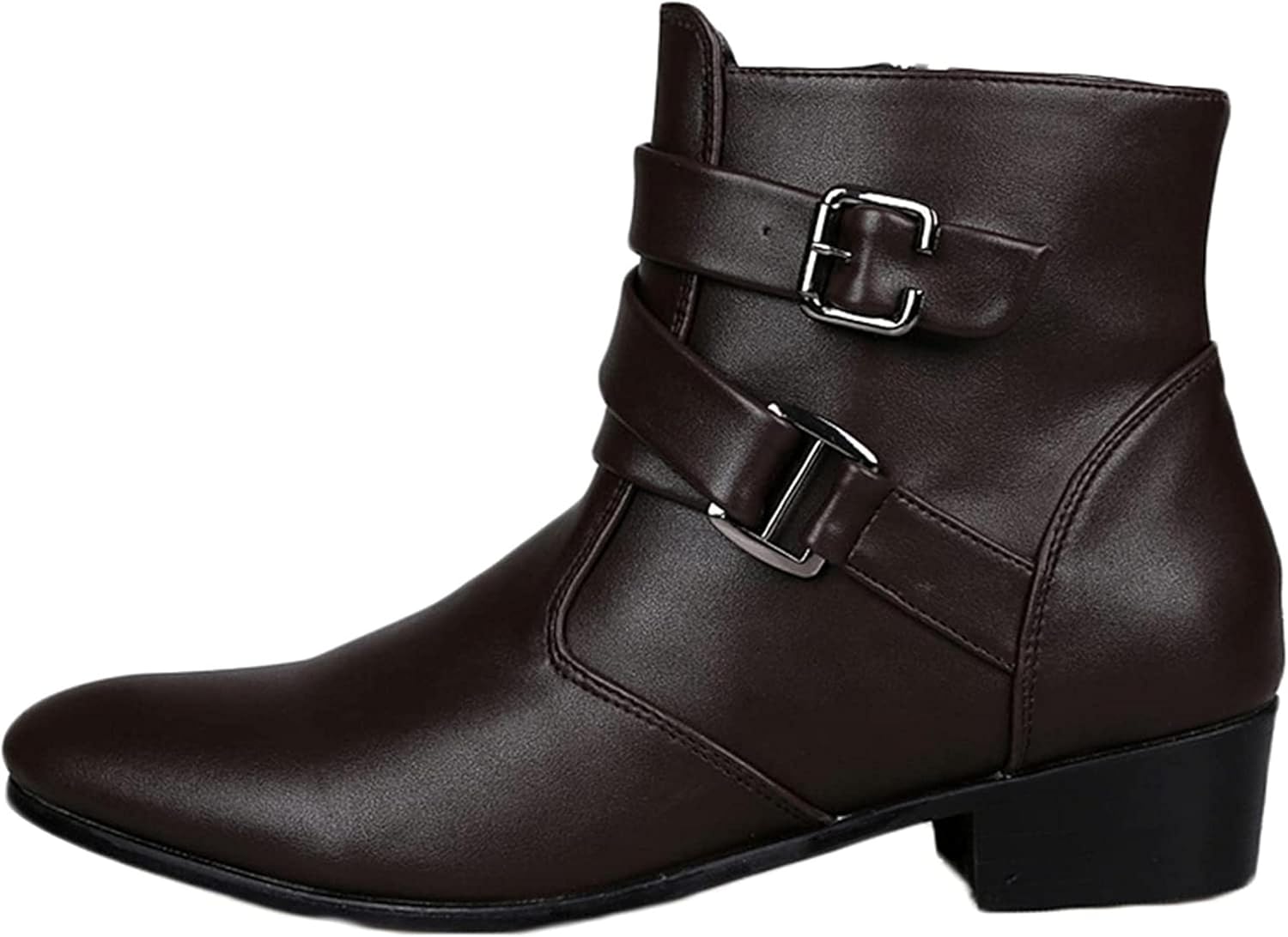 Мужские осенне-зимние ботинки Yiozoi с рабочей и офисной ноской, заостренный носок, боковая молния, износостойкие прогулочные ботинки, коричневый
Мужские осенне-зимние ботинки Yiozoi с рабочей и офисной ноской, заостренный носок, боковая молния, износостойкие прогулочные ботинки, коричневый