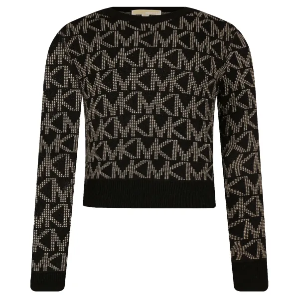 Свитер обычного кроя Michael Kors, черный
Свитер обычного кроя Michael Kors, черный