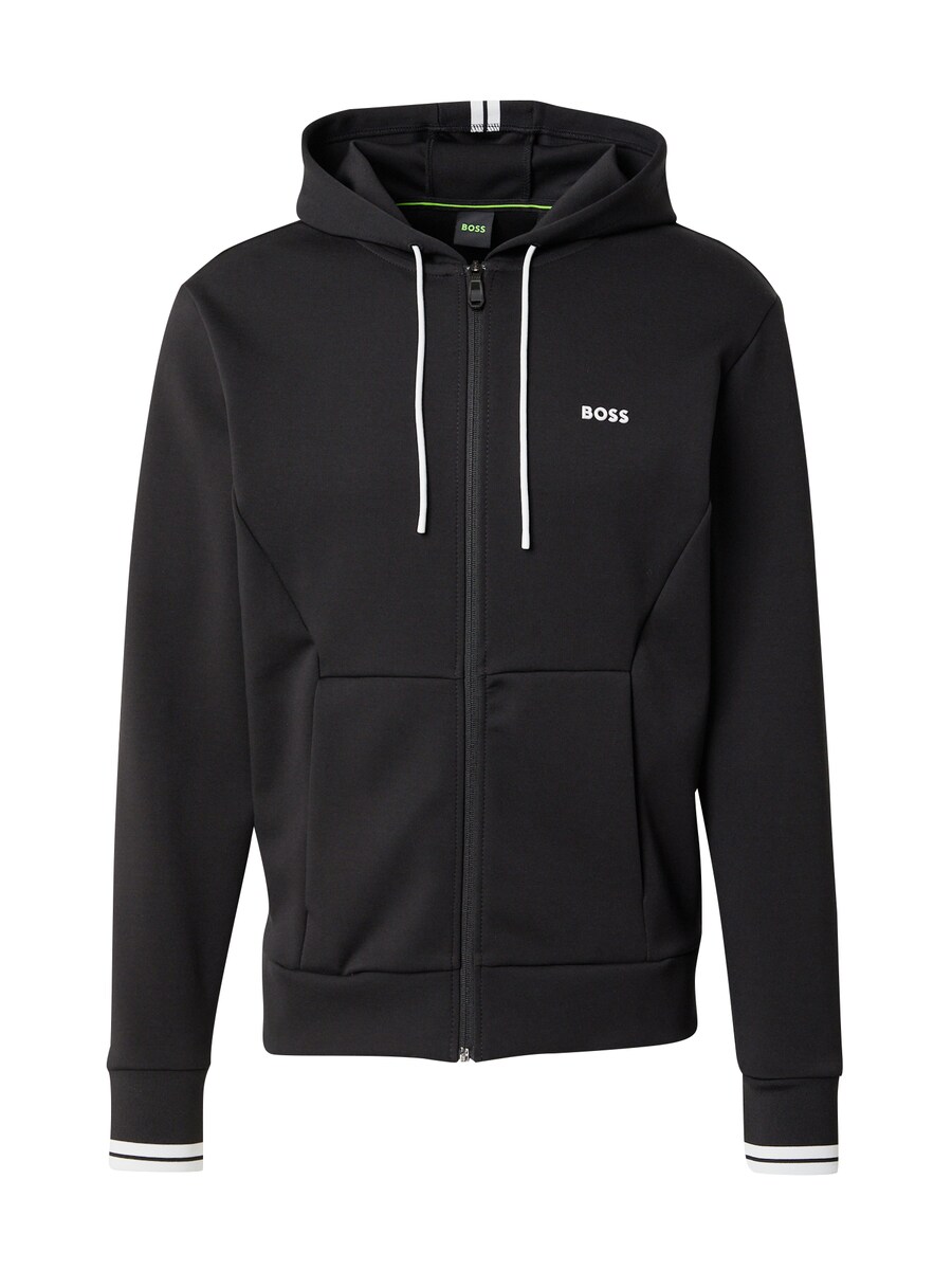 Толстовка с капюшоном на молнии BOSS, черный
Толстовка с капюшоном на молнии BOSS, черный