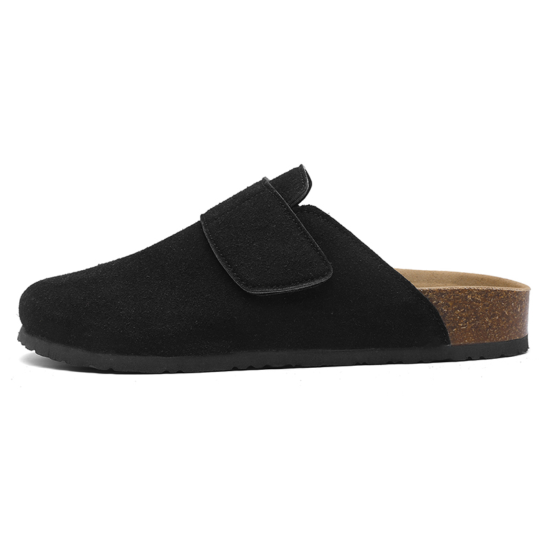 Мужские сандалии с закрытым носком, с пробковой подошвой, антибактериальные, устойчивые к истиранию, не впитывающие запахи, бесшумные NANJIREN, Black
Мужские сандалии с закрытым носком, с пробковой подошвой, антибактериальные, устойчивые к истиранию, не впитывающие запахи, бесшумные NANJIREN, Black