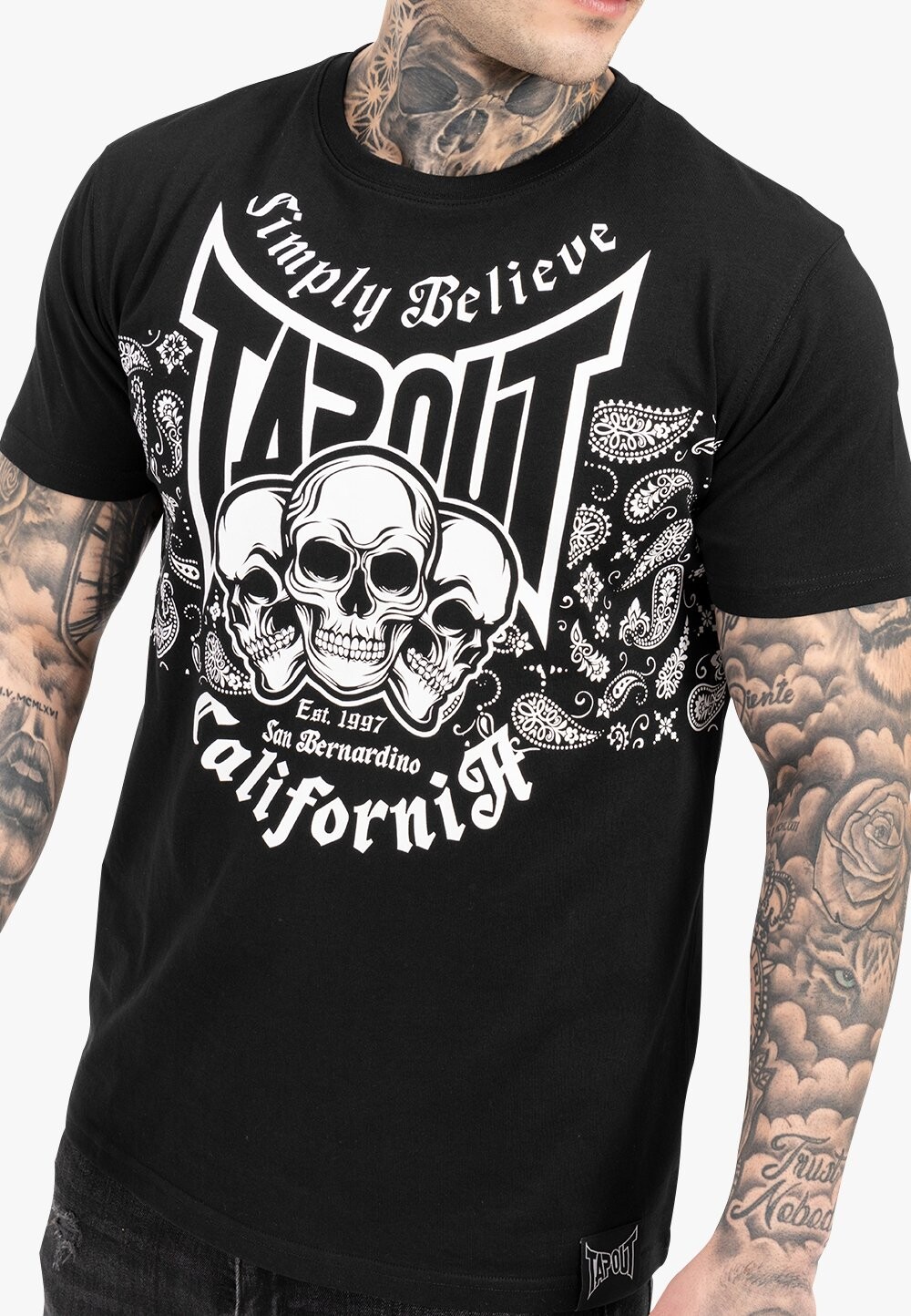 Футболка с принтом NORMALE PASSFORM ADELANTOS Tapout, черный
Футболка с принтом NORMALE PASSFORM ADELANTOS Tapout, черный