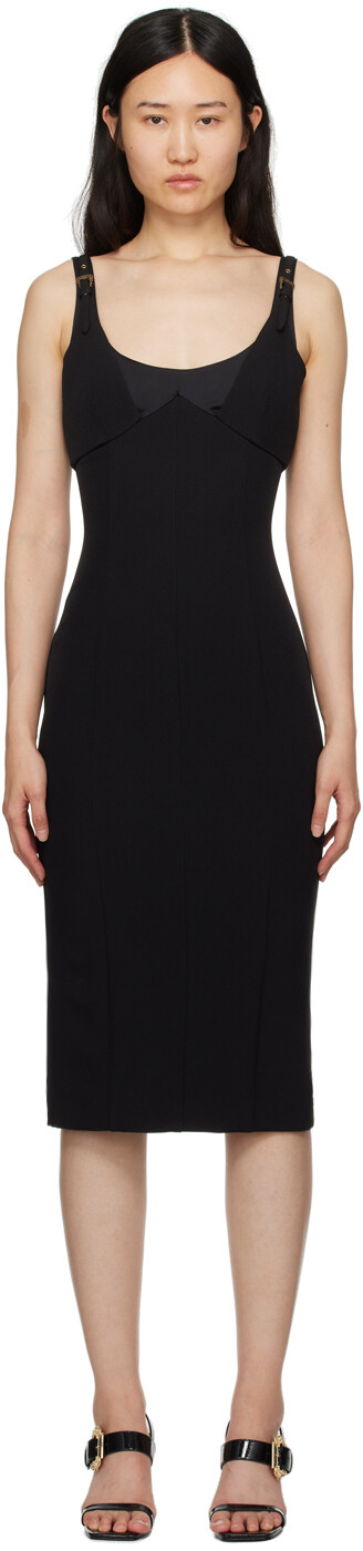 Черное платье-миди со вставками Versace Jeans Couture, Черный, Черное платье-миди со вставками Versace Jeans Couture
Черное платье-миди со вставками Versace Jeans Couture, Черный, Черное платье-миди со вставками Versace Jeans Couture