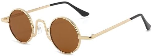 Винтажные маленькие круглые солнцезащитные очки 2026 года для женщин и мужчин, ретро-очки в металлическом корпусе, защита от УФ-излучения UV400, панк-очки MTZJH, B-gold-tea
Винтажные маленькие круглые солнцезащитные очки 2026 года для женщин и мужчин, ретро-очки в металлическом корпусе, защита от УФ-излучения UV400, панк-очки MTZJH, B-gold-tea