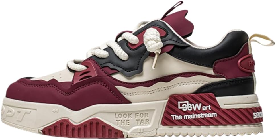 Мужские модные кроссовки больших размеров с массивной подошвой, ретро с цветными блоками, легкие кроссовки для ходьбы и повседневной носки Lexamen, красный
Мужские модные кроссовки больших размеров с массивной подошвой, ретро с цветными блоками, легкие кроссовки для ходьбы и повседневной носки Lexamen, красный