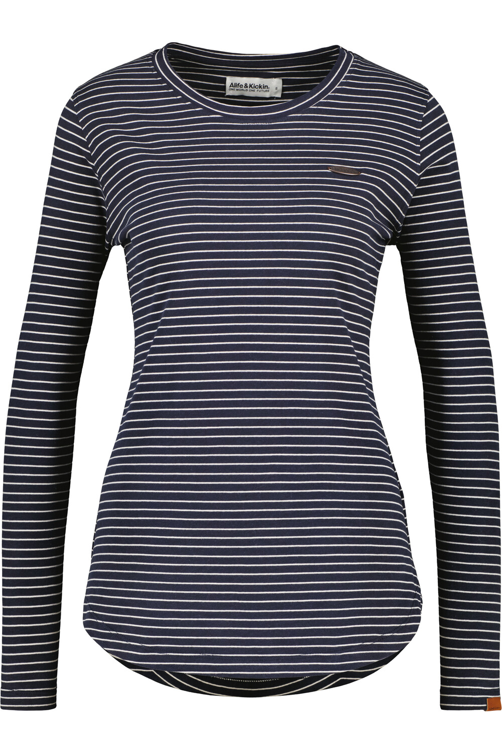 Лонгслив alife and kickin, Langarmshirt LeaAK Z, морской
Лонгслив alife and kickin, Langarmshirt LeaAK Z, морской