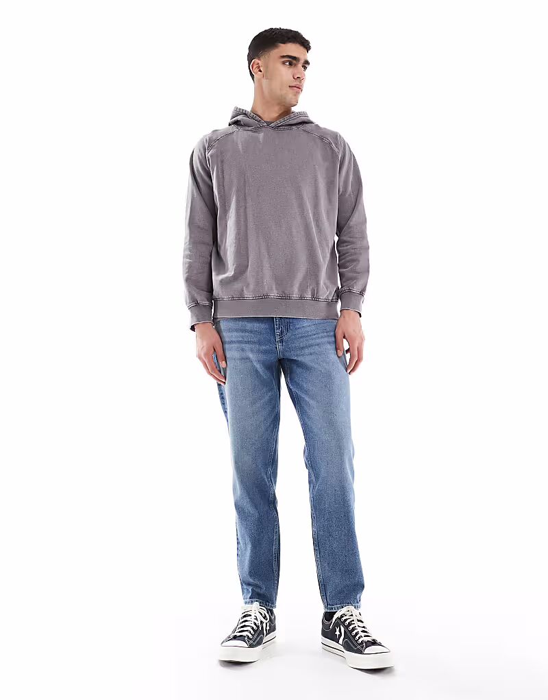 Зауженные джинсы, средне-синие Asos Design
Зауженные джинсы, средне-синие Asos Design