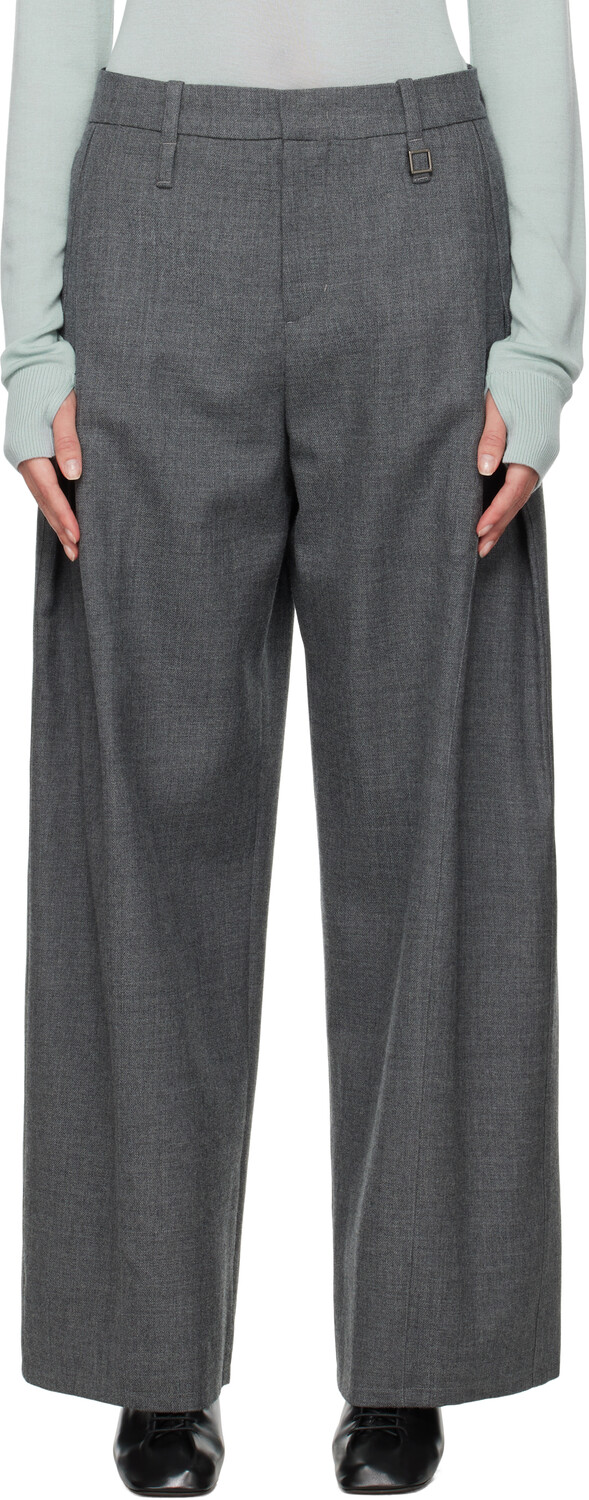 Серые шерстяные брюки WOOYOUNGMI
Серые шерстяные брюки WOOYOUNGMI