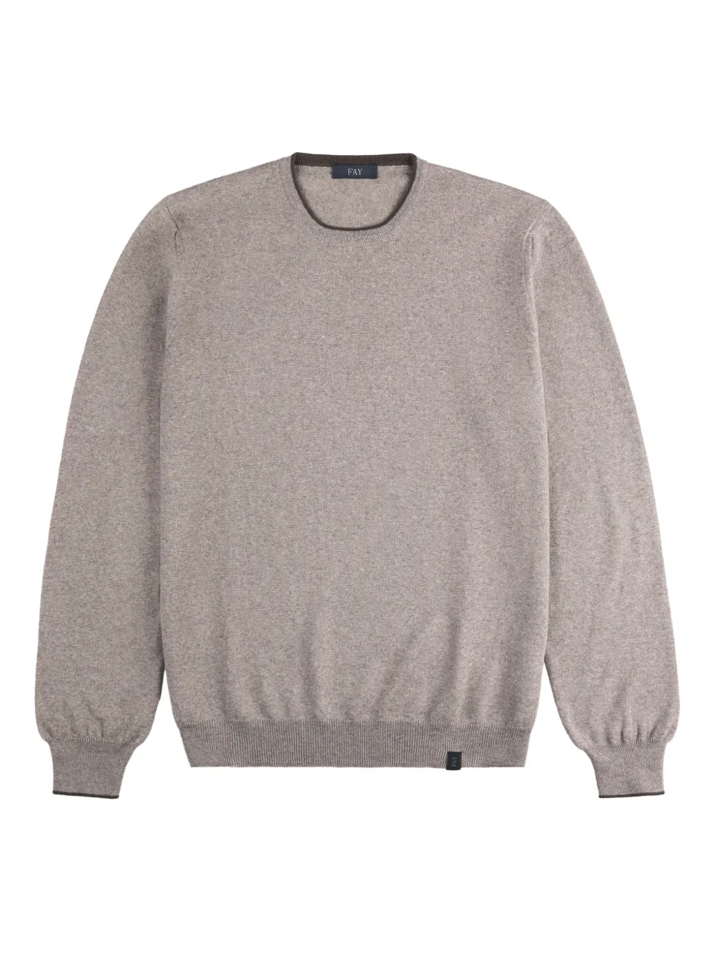 Свитер из вирджинской шерсти Fay, нейтральный
Свитер из вирджинской шерсти Fay, нейтральный