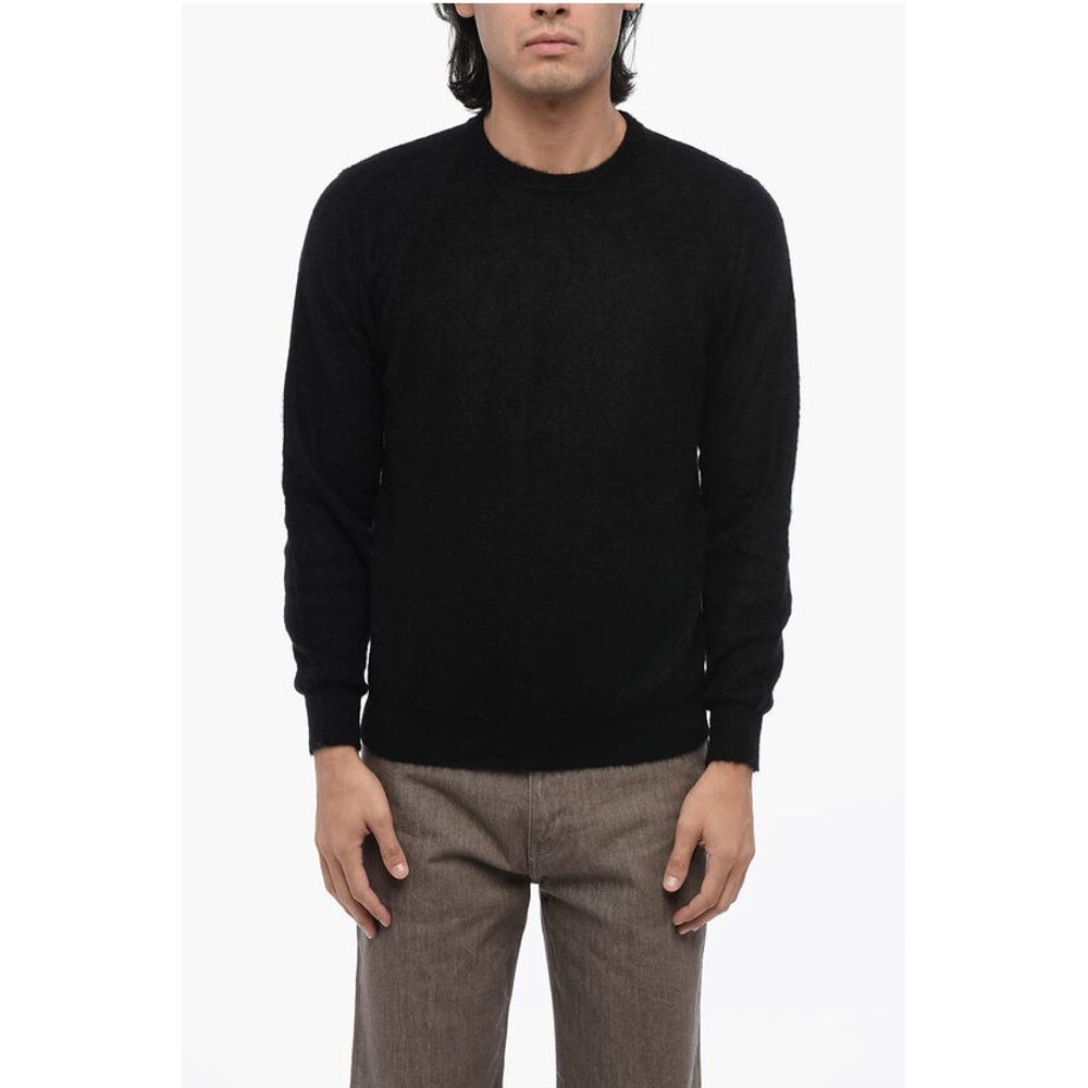 Черный тканевый свитер Roberto Collina, Black
Черный тканевый свитер Roberto Collina, Black