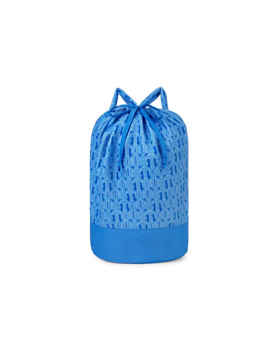 Детская пляжная сумка из махровой ткани с линейным логотипом TOUS, синий
Детская пляжная сумка из махровой ткани с линейным логотипом TOUS, синий