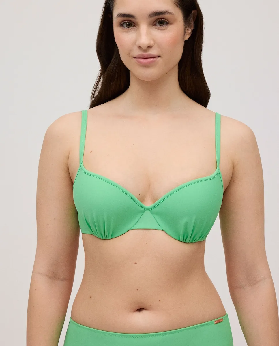 Зеленый верх бикини на косточках Ysabel Mora, зеленый
Зеленый верх бикини на косточках Ysabel Mora, зеленый