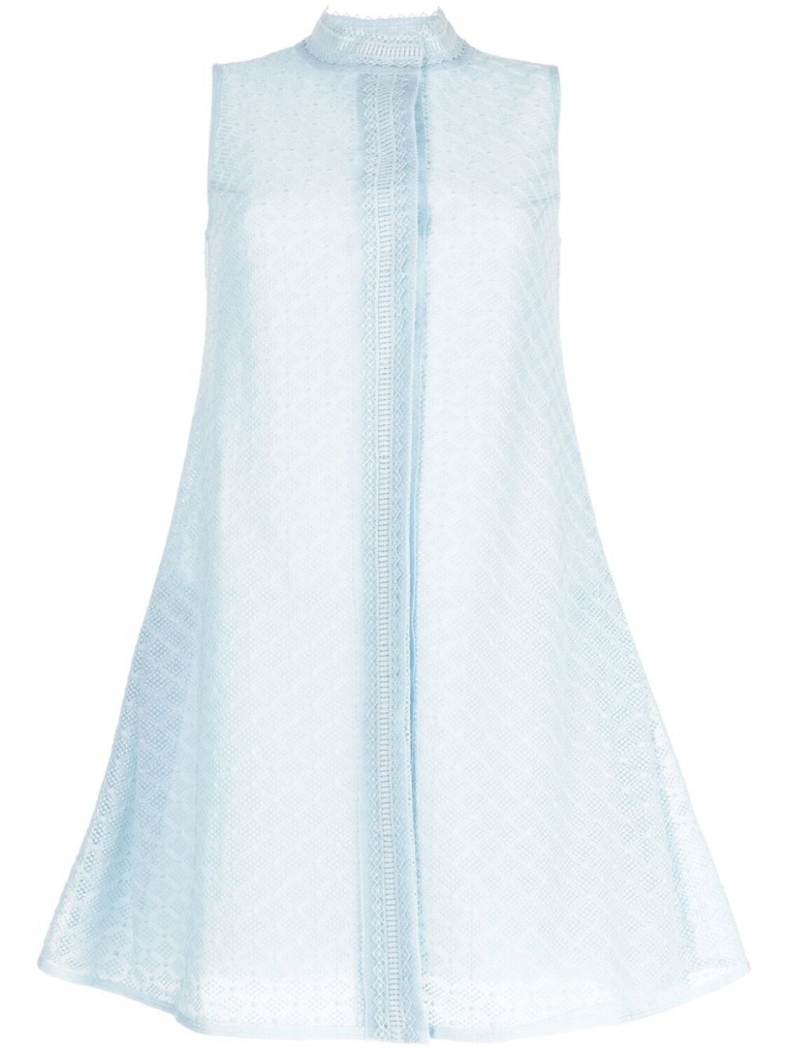 SHIATZY CHEN кружевной жилет с потайной застежкой, синий
SHIATZY CHEN кружевной жилет с потайной застежкой, синий