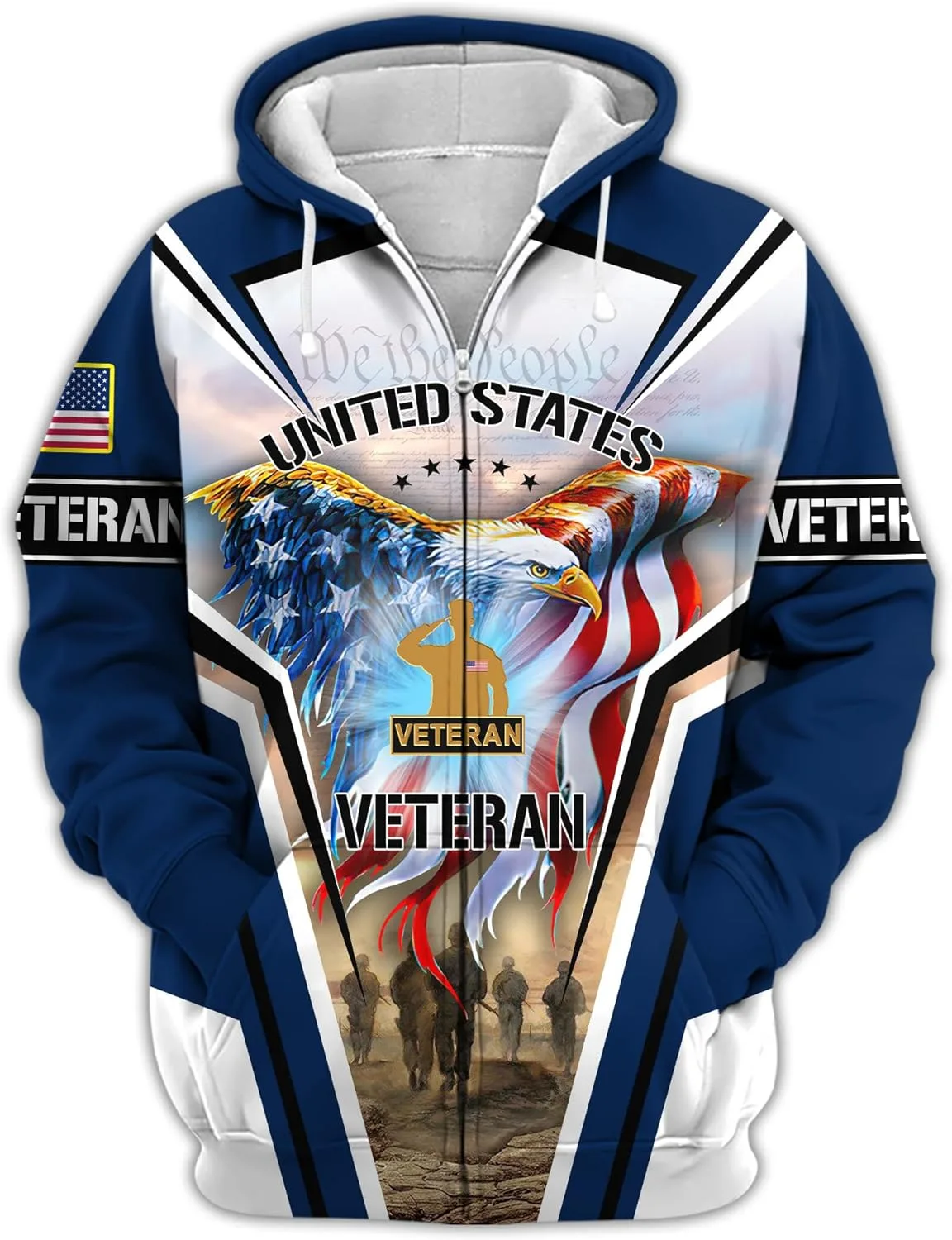 Толстовка American Eagle Veteran Pullover Hoodie в стиле Military Patriot Vetadn
Толстовка American Eagle Veteran Pullover Hoodie в стиле Military Patriot Vetadn