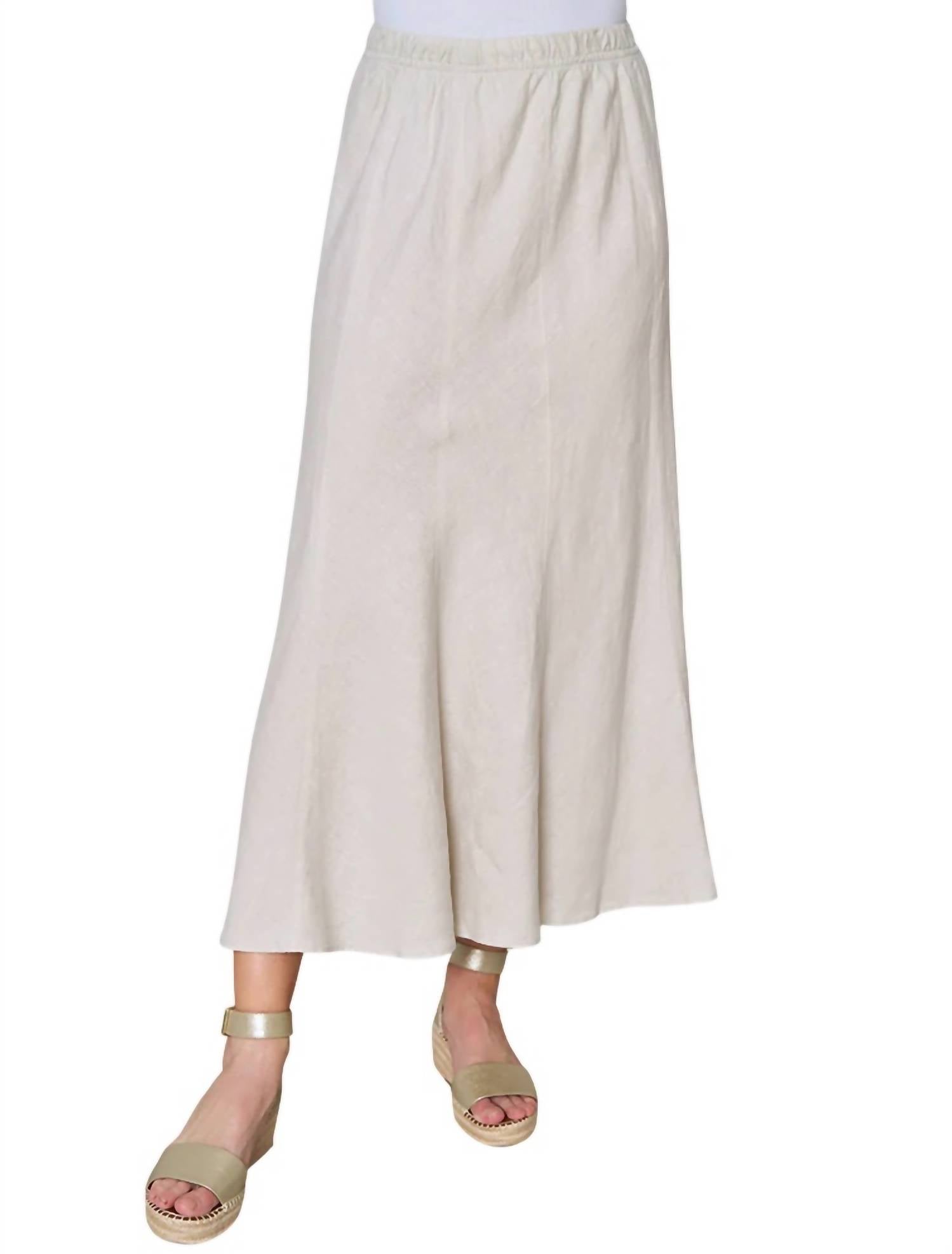 Юбка On The Move из льна Stella Carakasi, цвет flax
Юбка On The Move из льна Stella Carakasi, цвет flax