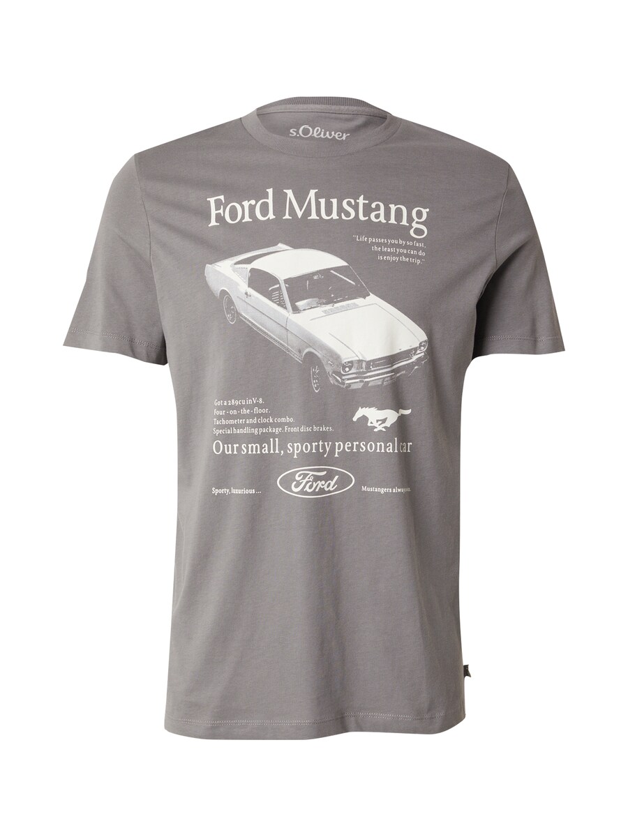 Футболка s.Oliver, Muddy colored/Greige
Футболка s.Oliver, Muddy colored/Greige