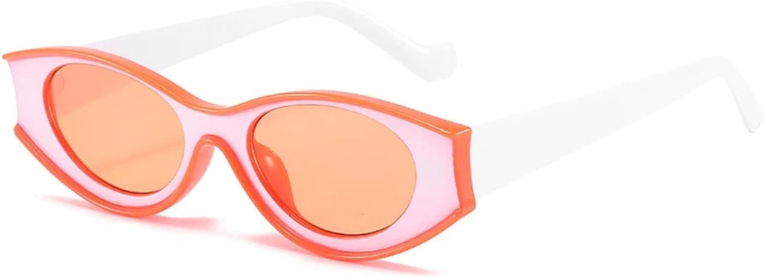 Винтажные солнцезащитные очки «кошачий глаз» для женщин и мужчин, маленькие, красочные, в стиле ретро, стимпанк, с защитой от УФ-излучения UV400 UATXTAU, C6 Red White-pink
Винтажные солнцезащитные очки «кошачий глаз» для женщин и мужчин, маленькие, красочные, в стиле ретро, стимпанк, с защитой от УФ-излучения UV400 UATXTAU, C6 Red White-pink