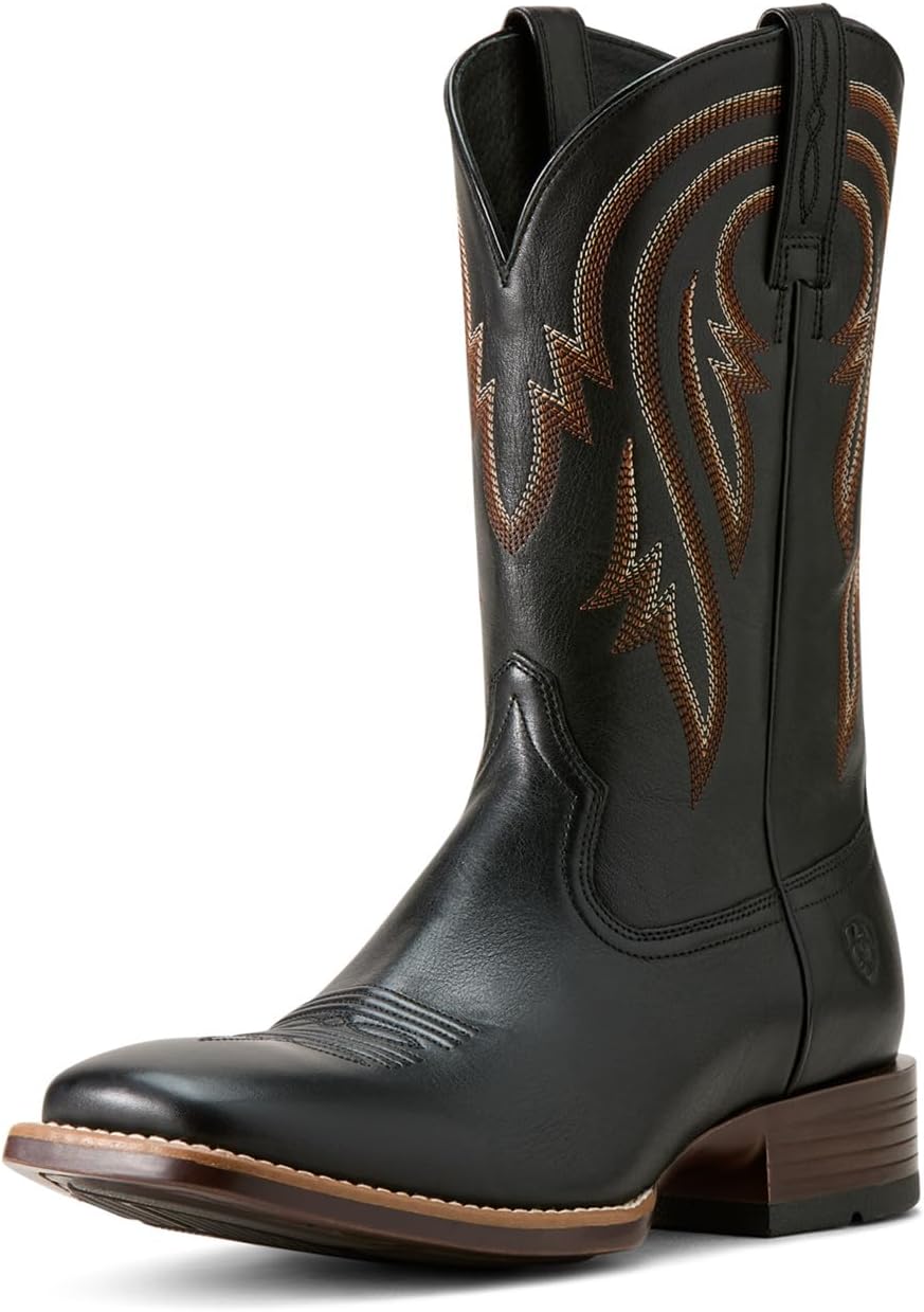 Мужские ковбойские ботинки ARIAT Plano, черный
Мужские ковбойские ботинки ARIAT Plano, черный