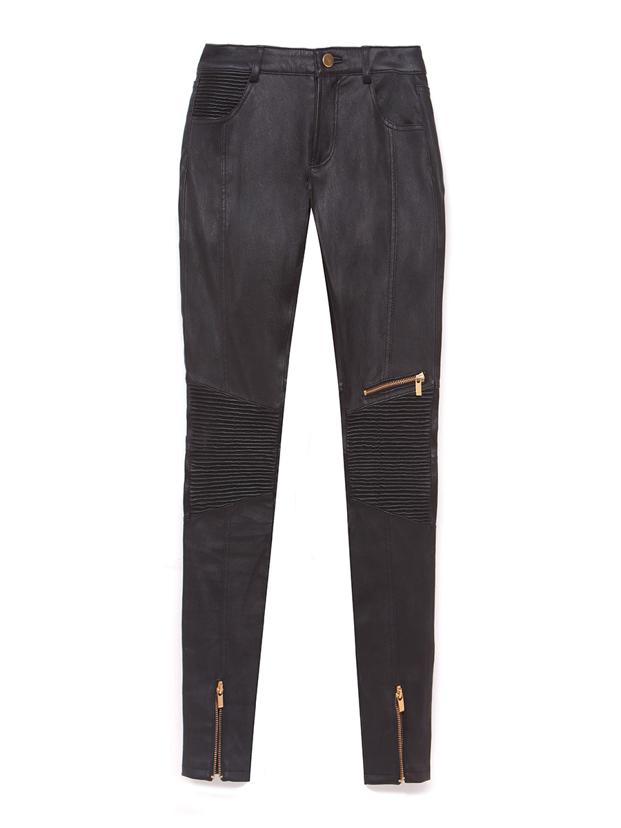Эластичные кожаные брюки Sam As By Df, черный
Эластичные кожаные брюки Sam As By Df, черный