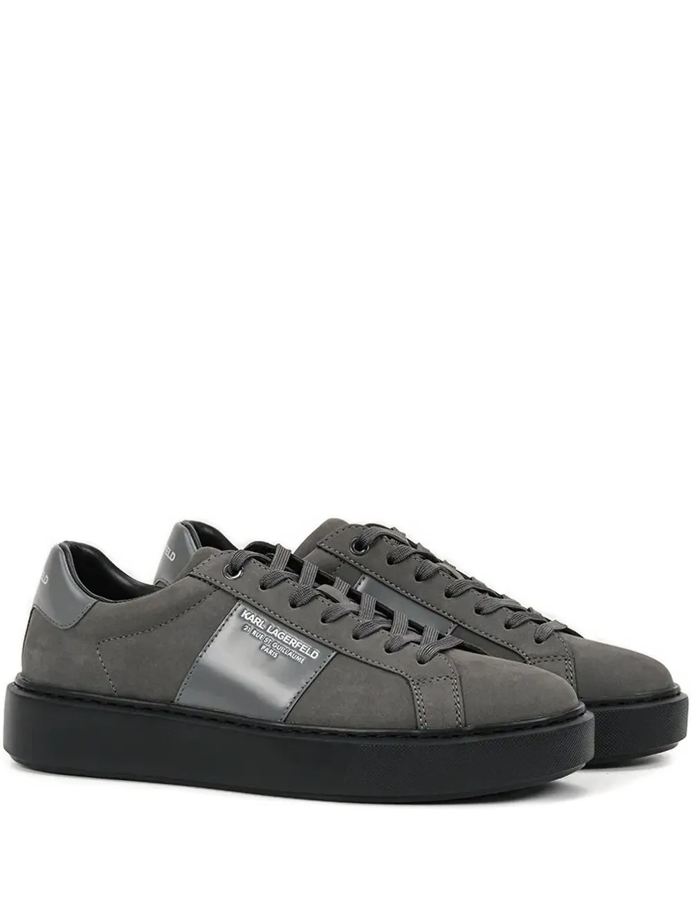 Кроссовки на шнуровке KARL LAGERFELD, серый
Кроссовки на шнуровке KARL LAGERFELD, серый