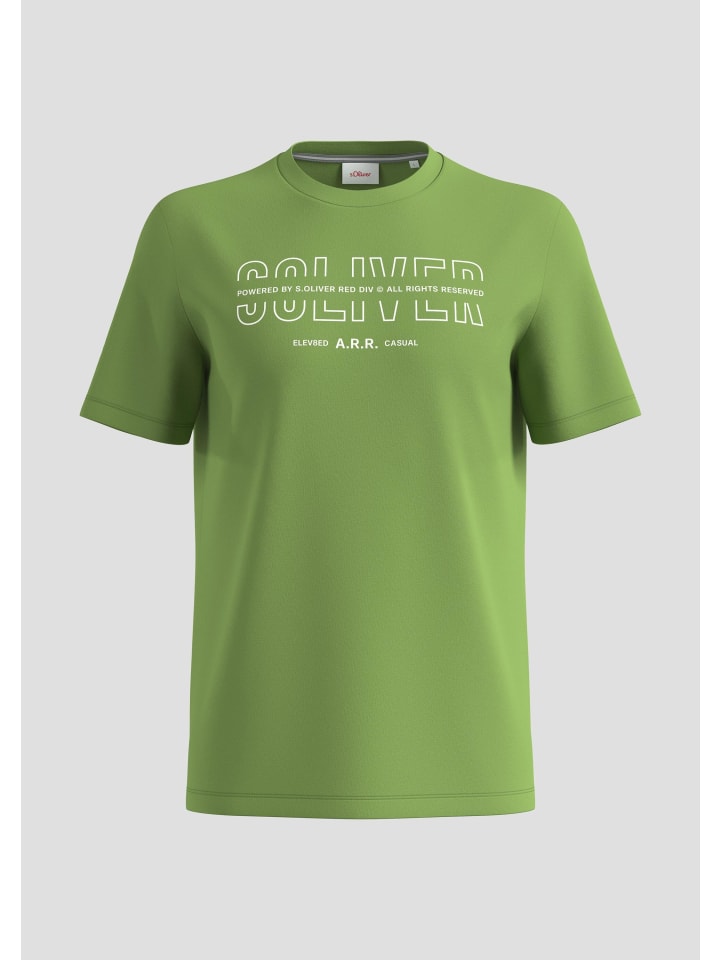 s.Oliver Футболка цвета 74D1_зеленый
s.Oliver Футболка цвета 74D1_зеленый