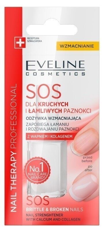 Eveline Nail Therapy S.O.S. Кондиционер для ногтей, 12 ml
Eveline Nail Therapy S.O.S. Кондиционер для ногтей, 12 ml