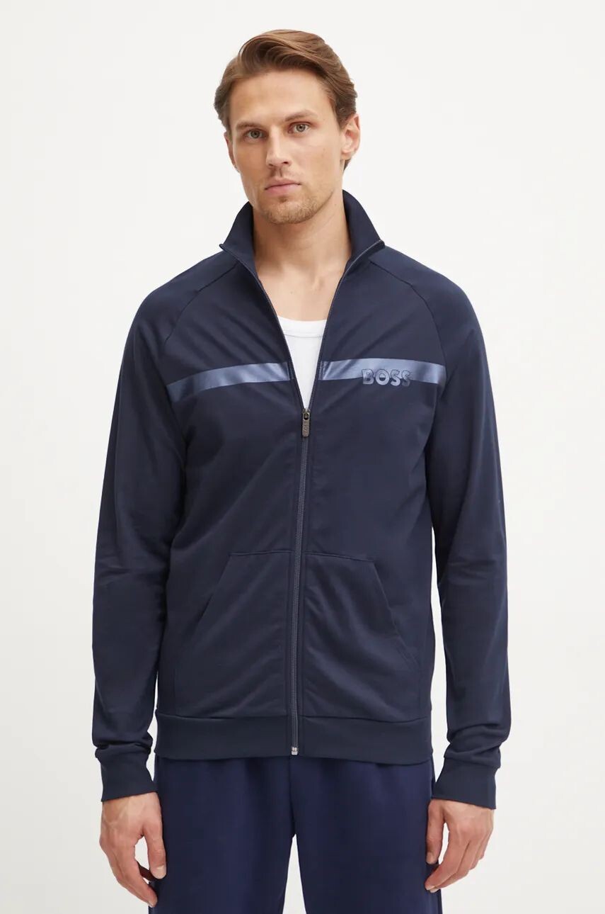 Толстовка BOSS из хлопка, темно-синий
Толстовка BOSS из хлопка, темно-синий