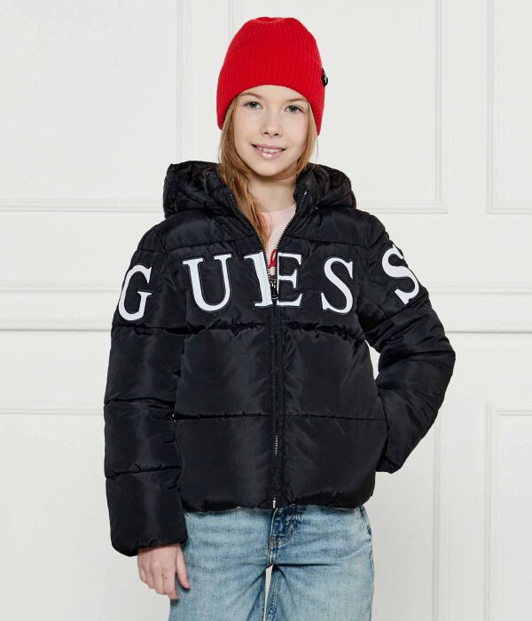 Куртка детская Guess утепленная с логотипом бренда, черный
Куртка детская Guess утепленная с логотипом бренда, черный