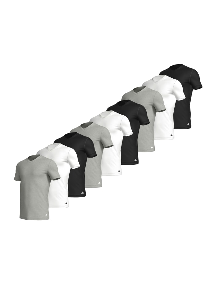 Футболка Basic с V-образным вырезом 9P в цвете Multi adidas
Футболка Basic с V-образным вырезом 9P в цвете Multi adidas