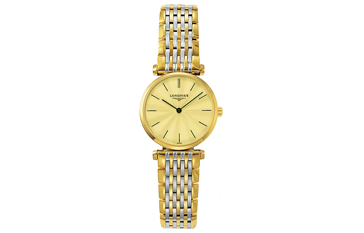 LONGINES Часы Jialan Collection Quartz Movement Women's Watch 24mm Gold Dial PVD Coating Watch Case Stainless Steel Strap, Gold Dial 
LONGINES Часы Jialan Collection Quartz Movement Women's Watch 24mm Gold Dial PVD Coating Watch Case Stainless Steel Strap, Gold Dial