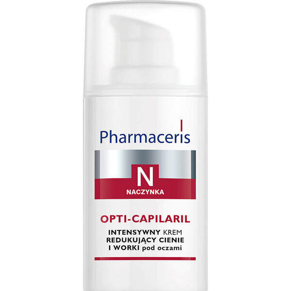 Интенсивный крем, уменьшающий темные круги и мешки под глазами, 15 мл Pharmaceris N opti-capilaril
Интенсивный крем, уменьшающий темные круги и мешки под глазами, 15 мл Pharmaceris N opti-capilaril