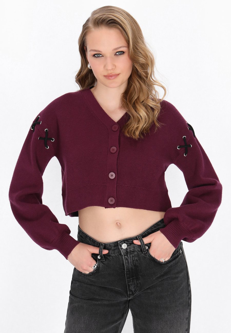 Кардиган myMo ROCKS Cardigan, Burgundy/Red
Кардиган myMo ROCKS Cardigan, Burgundy/Red