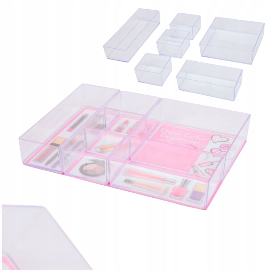 ПРОЗРАЧНЫЙ ОРГАНАЙЗЕР ДЛЯ КОСМЕТИКИ С 6 ОТДЕЛЕНИЯМИ-ЯЩИКАМИ Inna marka
ПРОЗРАЧНЫЙ ОРГАНАЙЗЕР ДЛЯ КОСМЕТИКИ С 6 ОТДЕЛЕНИЯМИ-ЯЩИКАМИ Inna marka