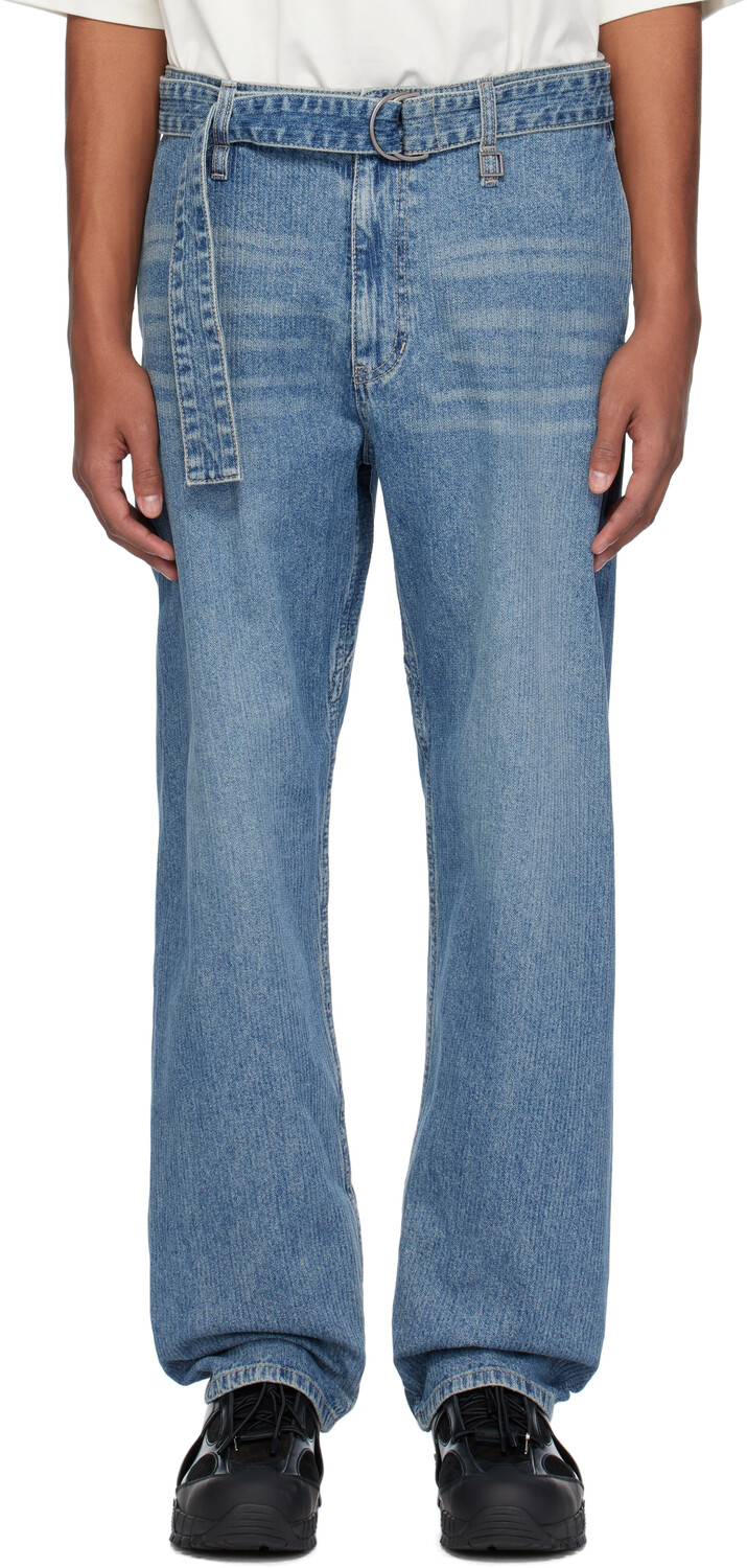 Джинсы с поясом WOOYOUNGMI
Джинсы с поясом WOOYOUNGMI