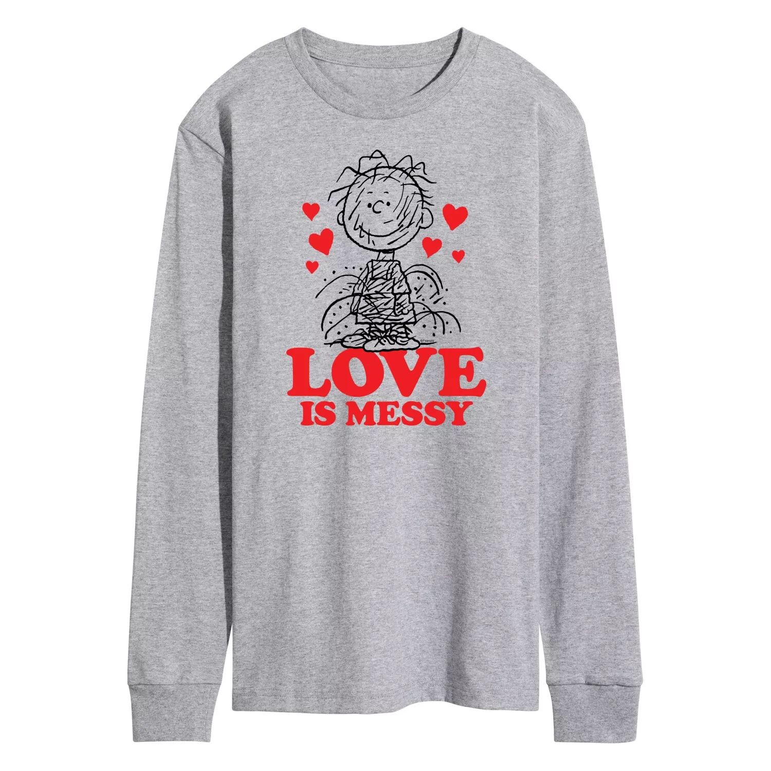 Мужская футболка Peanuts Pigpen Love Is Misery с длинными рукавами Licensed Character
Мужская футболка Peanuts Pigpen Love Is Misery с длинными рукавами Licensed Character
