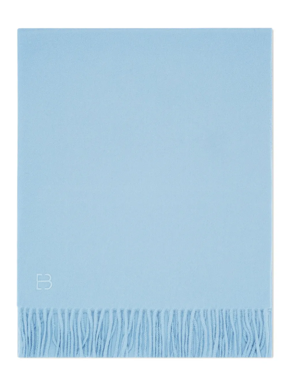 Шарф с монограммой и бахромой Eric Bompard, синий
Шарф с монограммой и бахромой Eric Bompard, синий