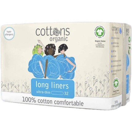 Хлопковые длинные прокладки, ультратонкие, 32 шт., 100% органический хлопок, гипоаллергенные дышащие прокладки для трусов без запаха для женщин Cottons
Хлопковые длинные прокладки, ультратонкие, 32 шт., 100% органический хлопок, гипоаллергенные дышащие прокладки для трусов без запаха для женщин Cottons