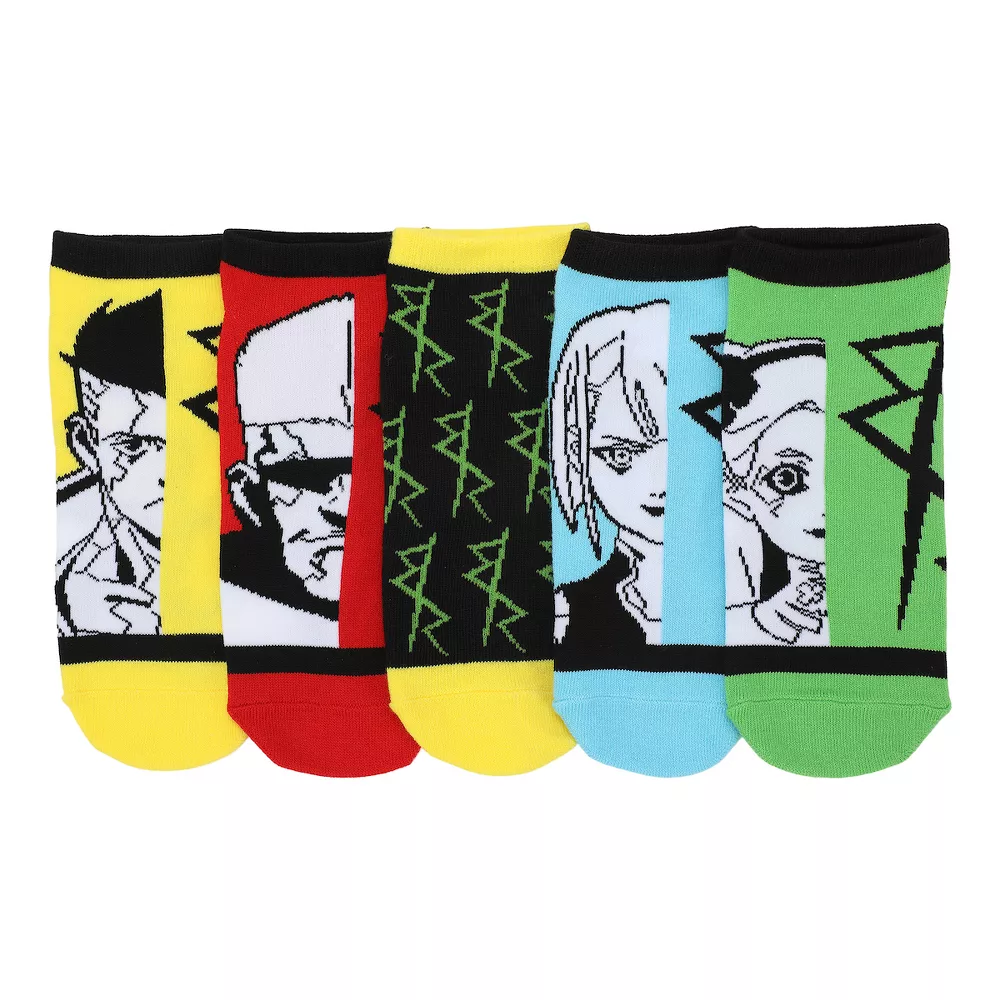 Носки Cyberpunk Edgerunners с иллюстрациями персонажей для взрослых, 5 пар, повседневные, для круглых носков
Носки Cyberpunk Edgerunners с иллюстрациями персонажей для взрослых, 5 пар, повседневные, для круглых носков