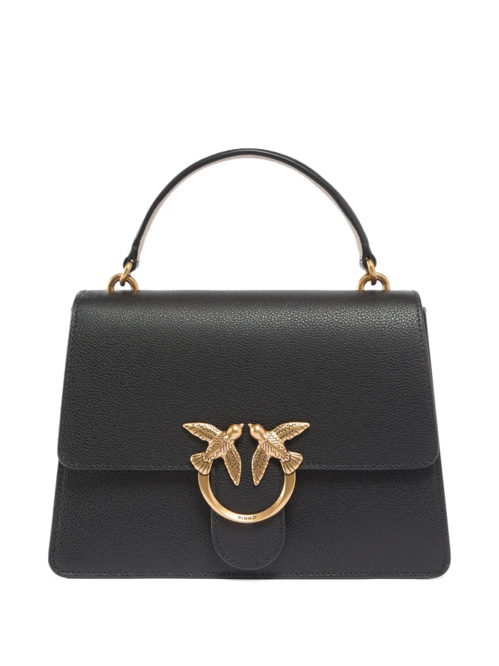 Сумка-шоппер Love Birds из телячьей кожи среднего размера PINKO, черный
Сумка-шоппер Love Birds из телячьей кожи среднего размера PINKO, черный