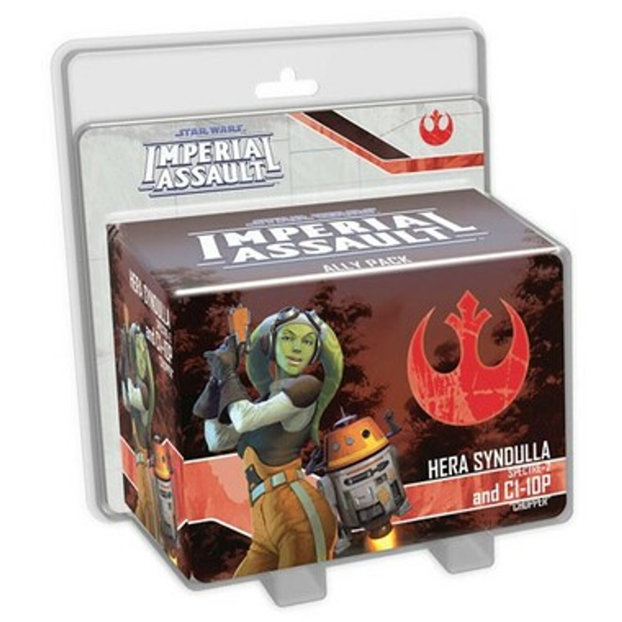 Настольная игра Star Wars: Imperial Assault - Hera Syndulla and C1-10P Ally Pack
Настольная игра Star Wars: Imperial Assault - Hera Syndulla and C1-10P Ally Pack