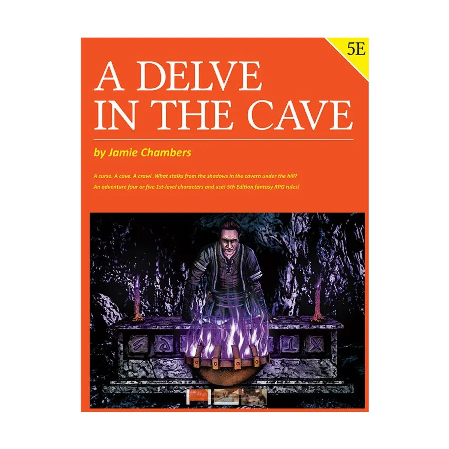 Модуль Delve in the Cave, A, Dungeons & Dragons Modules (5E) (Signal Fire Studios)
Модуль Delve in the Cave, A, Dungeons & Dragons Modules (5E) (Signal Fire Studios)
