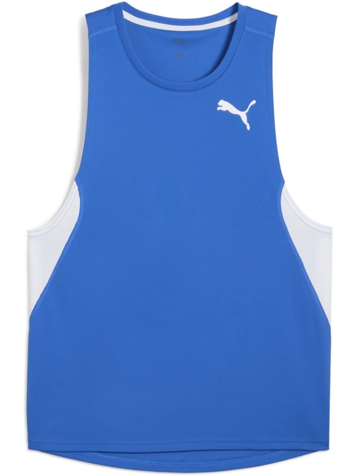 Спортивная футболка Cross The Line Singlet 3.0 синего цвета Puma
Спортивная футболка Cross The Line Singlet 3.0 синего цвета Puma