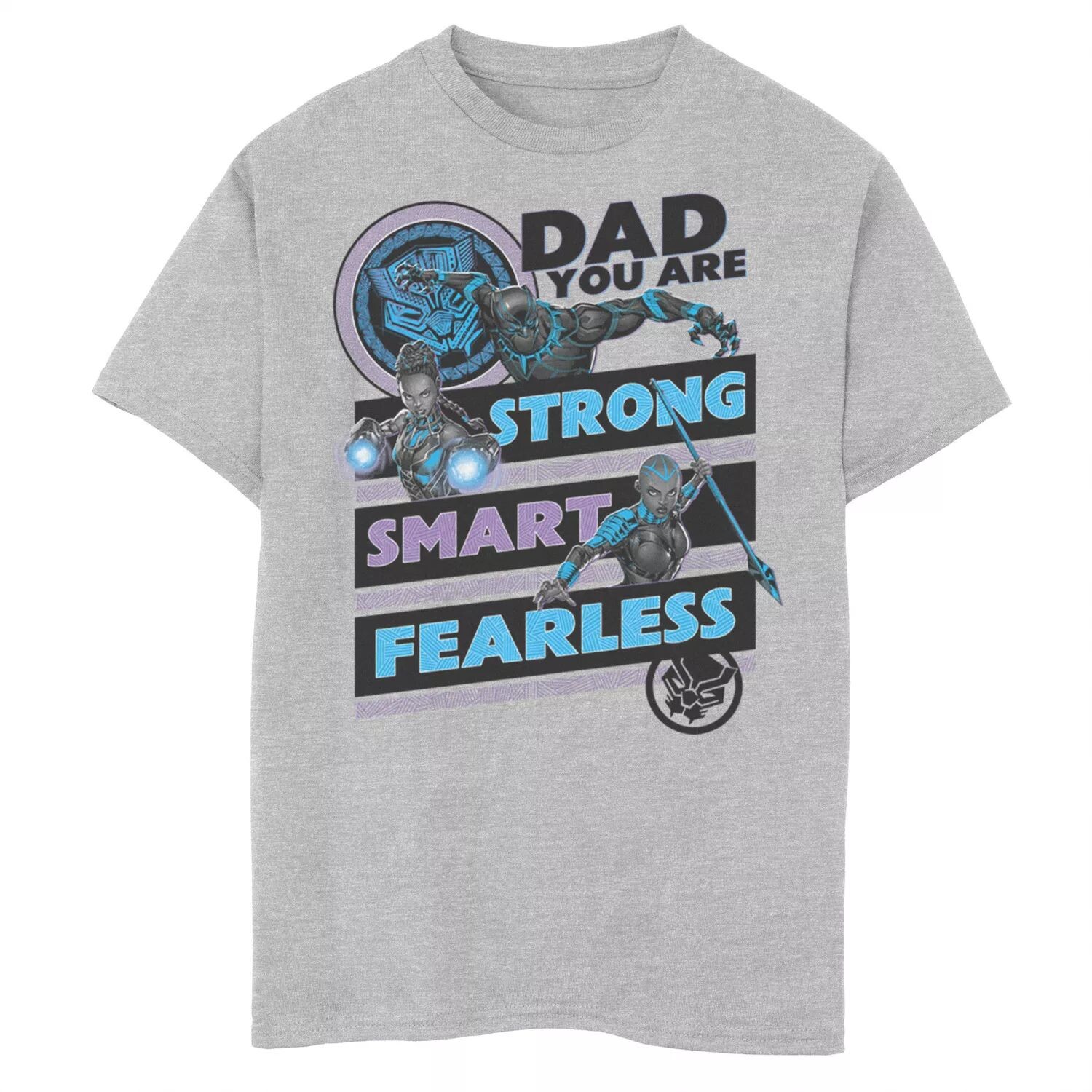 Футболка с рисунком Marvel Black Panther Dad You Are для мальчиков 8–20 лет Marvel 
Футболка с рисунком Marvel Black Panther Dad You Are для мальчиков 8–20 лет Marvel