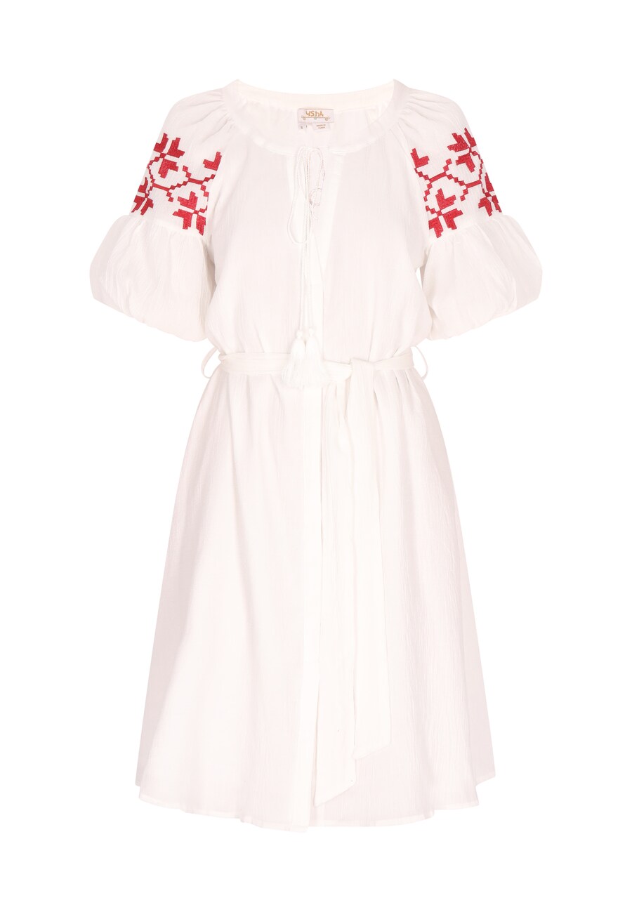Летнее платье usha FESTIVAL, белый 
Летнее платье usha FESTIVAL, белый