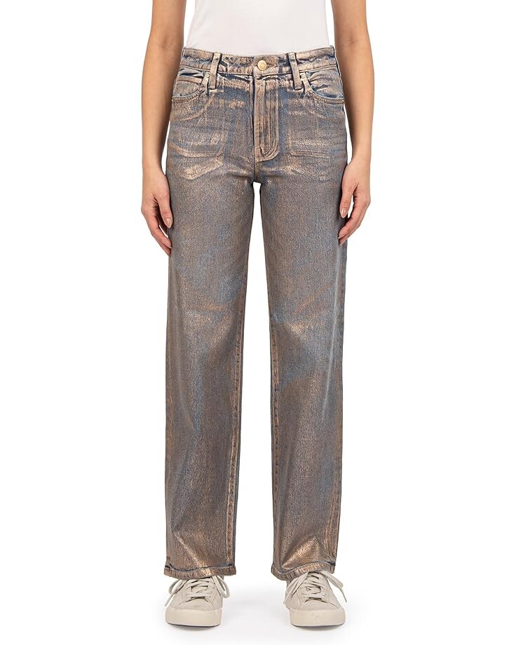 Джинсы KUT from the Kloth Sienna High Rise Wide Leg-5 Pockets, цвет Metallic Rose Gold
Джинсы KUT from the Kloth Sienna High Rise Wide Leg-5 Pockets, цвет Metallic Rose Gold