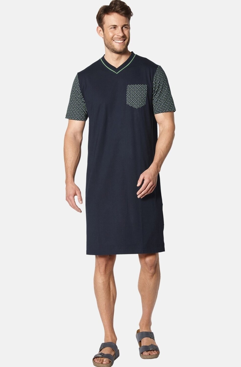 Ночная рубашка GIACOSSI Babista, темно-синий
Ночная рубашка GIACOSSI Babista, темно-синий