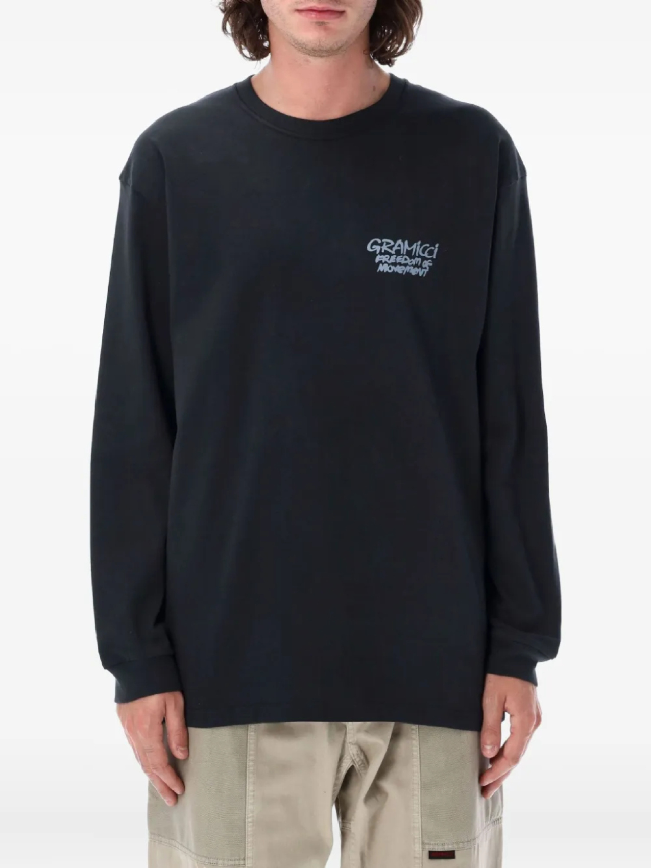 Футболка с логотипом Gramicci, черный
Футболка с логотипом Gramicci, черный