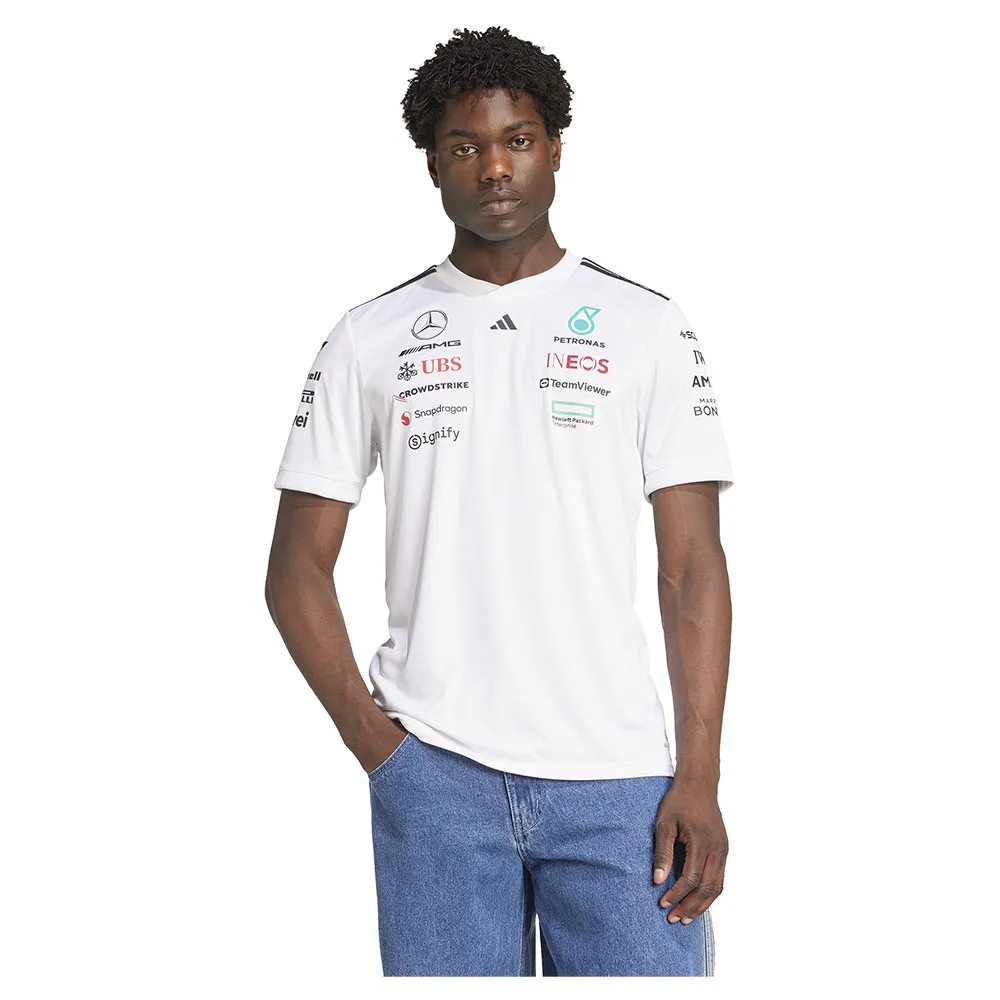 Футболка с коротким рукавом adidas Mercedes AMG Petronas F1 Team, белый
Футболка с коротким рукавом adidas Mercedes AMG Petronas F1 Team, белый