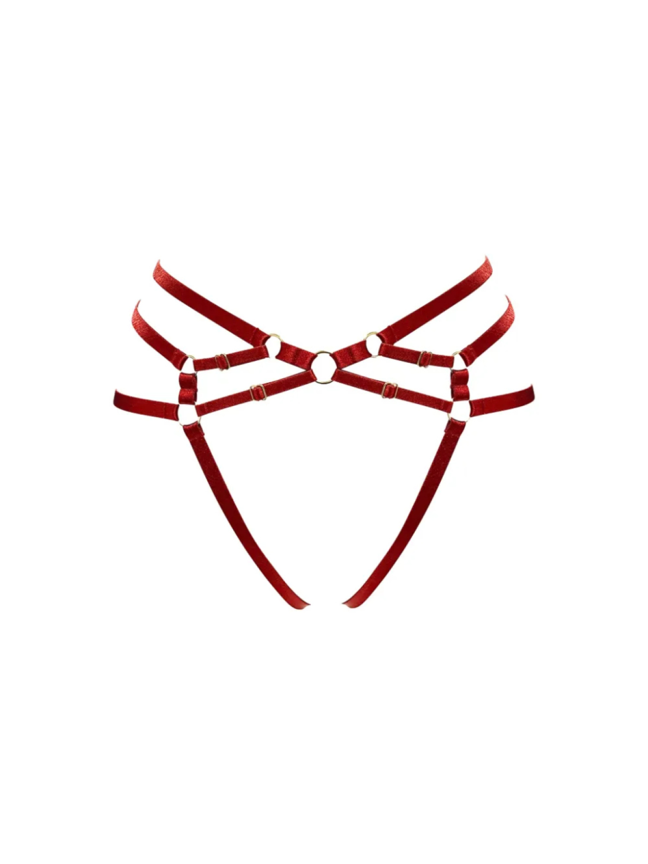 Bordelle трусы-брифы с ремешками, красный
Bordelle трусы-брифы с ремешками, красный